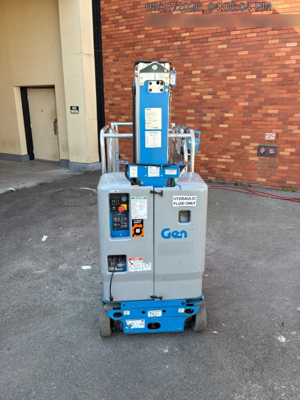 2019 GENIE GR-20