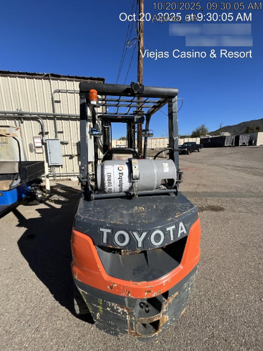 2022 TOYOTA 8FGU25 LP w/ Scale