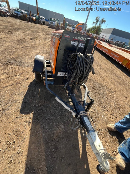 2023 Lincoln Electric LE400 Kubota V1505, Trlr, Cable Rack, Light Kit, ES Decals, T3