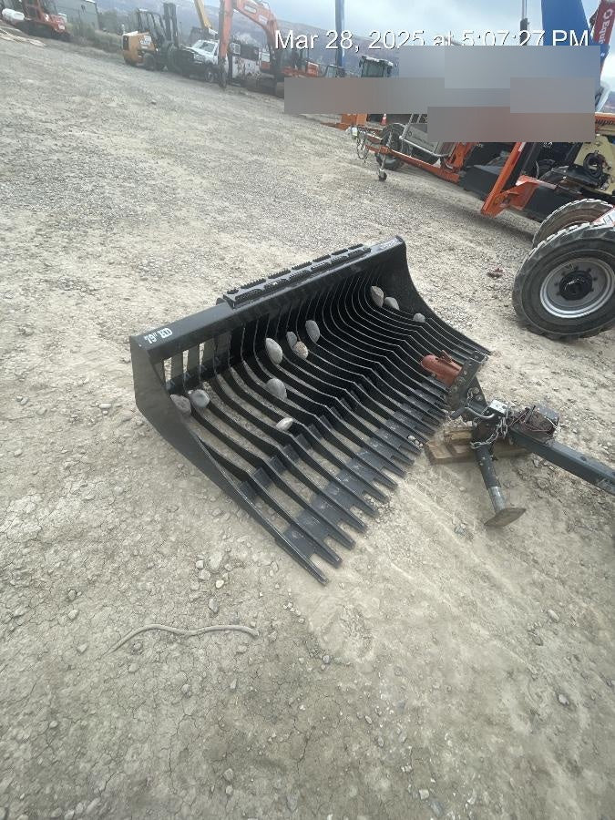 2024 LEGEND ATTACHMENTS 72" Rock Bucket - Legend Attachments