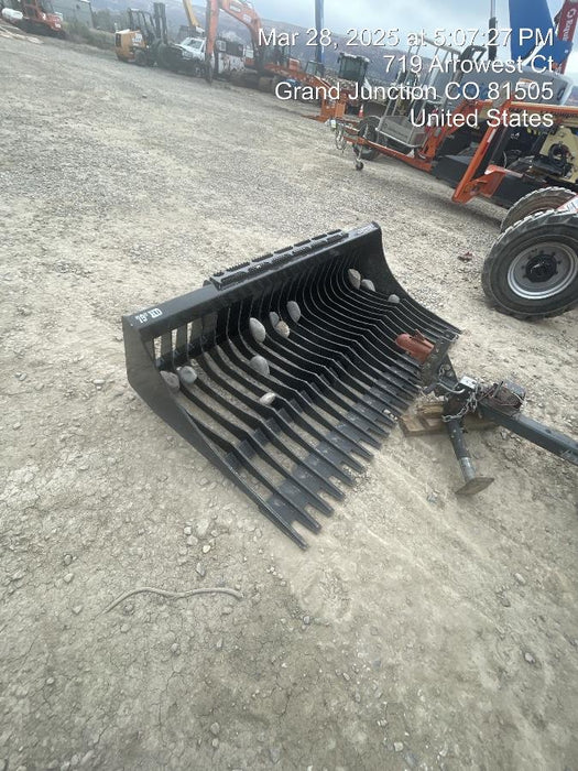 2024 LEGEND ATTACHMENTS 72" Rock Bucket - Legend Attachments