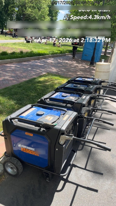 2024 Powerhouse POWERHOUSE7500I Powerhorse Inverter Generator, 7,500 Surge Watts, 6,500 Rated Watts, Electric Start, Gasoline, 6.6 Gal Capacity, Part # 74006