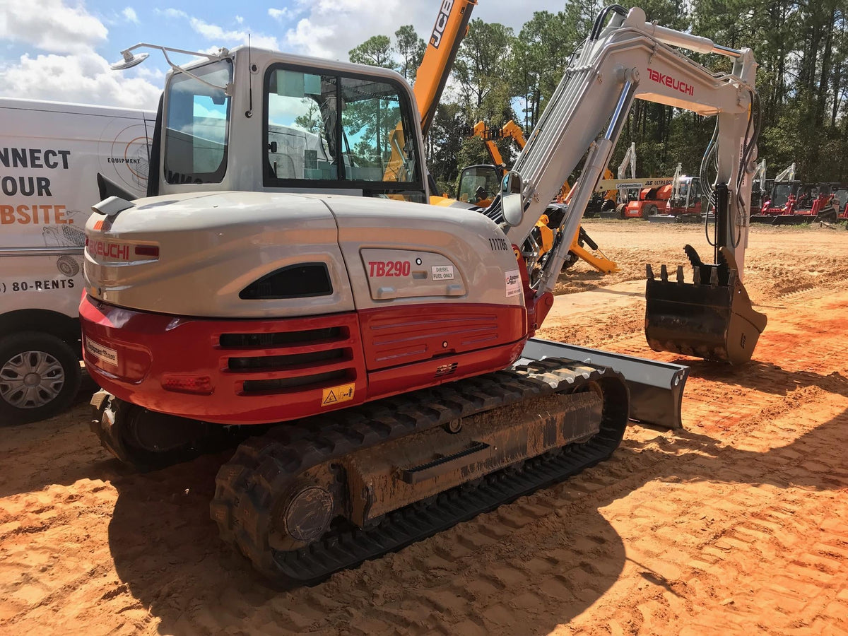 2020 Takeuchi TB290C Cab/Heat/Air, Rubber Tracks, Manual TAG QC