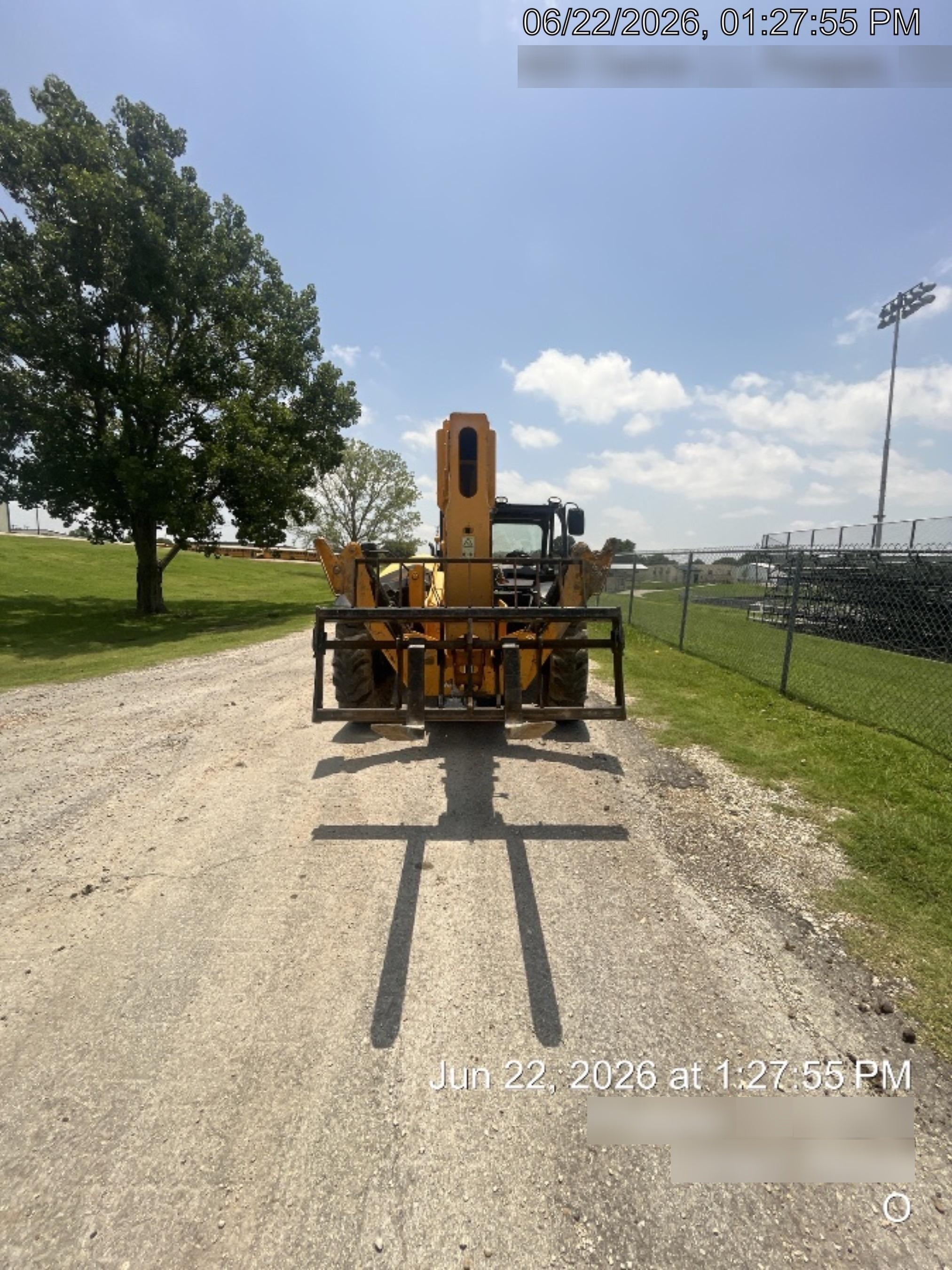 2019 JCB 510-56 Canopy, 74 HP, Solid Tires, STD Worklight, Beacon, Aux Hydraulics, Lifting Eye, Back up Alarm w/66" Carriage/60" Forks