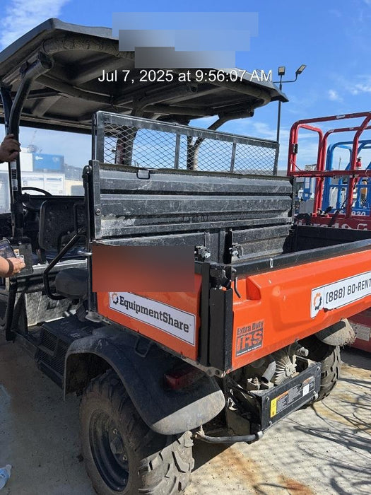 2021 Kubota RTV-X1140W-H Plastic Canopy, Windshield Acrylic Clear, LED Strobe Light, Wire Harness Kit, Back up Alarm
