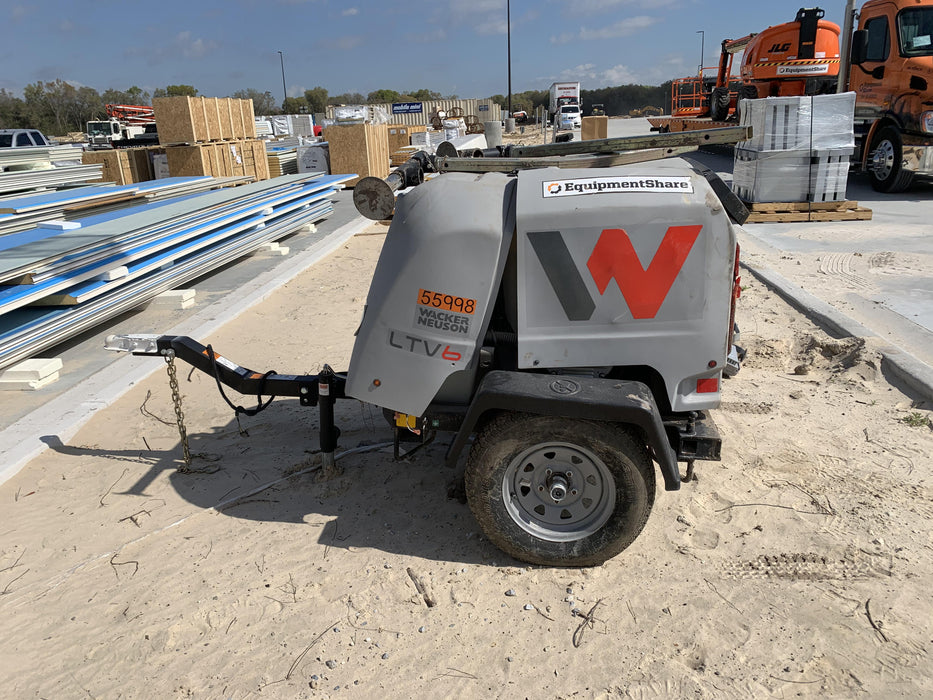 2019 Wacker Neuson LTV6K-LED Standard LED Towable Light Tower w/None
