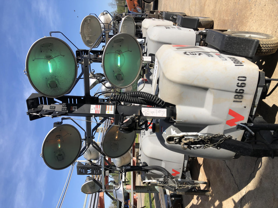 2018 Wacker Neuson LTV6L-MH Wacker Neuson LTV6L Mobile Light Tower w/Fuel Level Sensor Installed