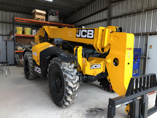 2020 JCB 509-42 Cab/Heat/Air, Solid Tires, Work Lights, Beacon, Aux Hydraulics, Back up Alarm, Lifting Eye, ES Decals