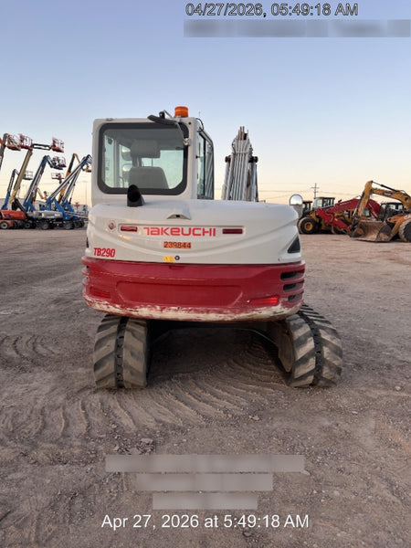 2022 TAKEUCHI TB290-CR