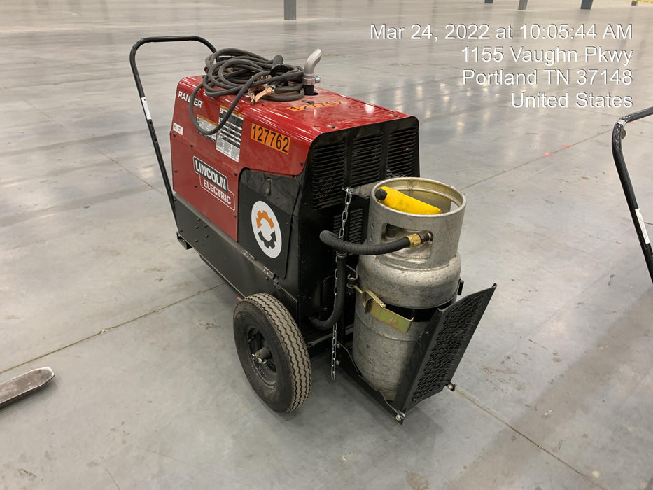 2021 Lincoln Electric Ranger 305 LPG K3430-1, Ranger 305 LPG, Undercarriage, Tank Holder & Strap, 10kw AC Gen, 25hp Kohler LPG Eng