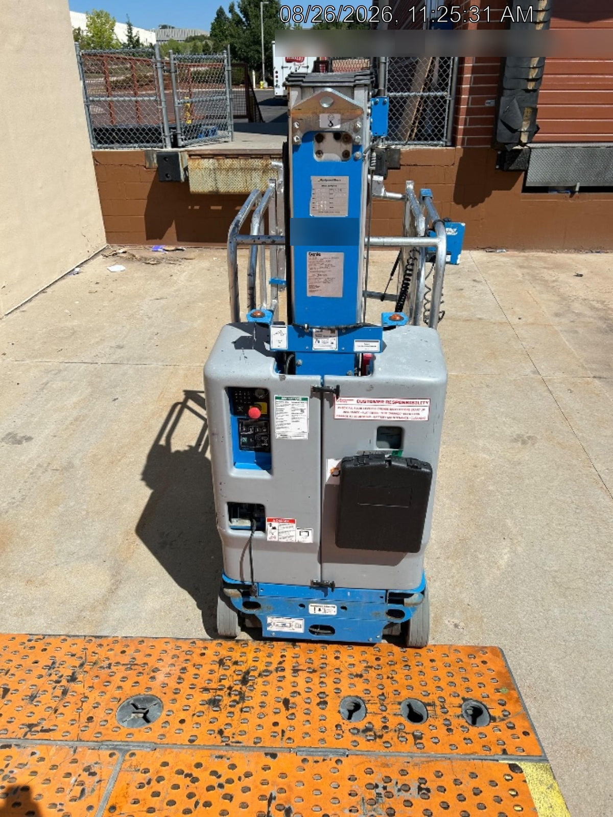 2018 GENIE GR-20