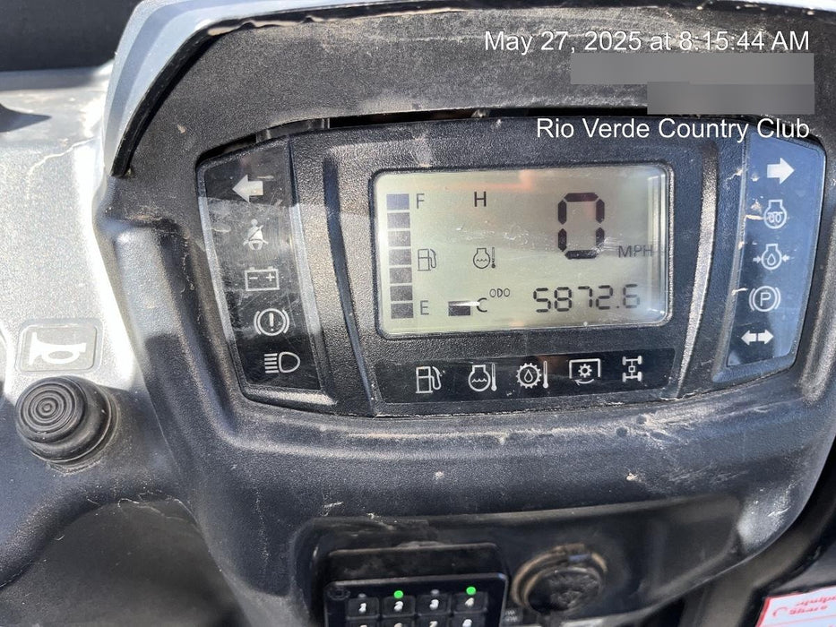 2022 Kubota RTV-X1140W-H Plastic Canopy, Windshield Acrylic Clear, LED Strobe Light, Wire Harness Kit, Back up Alarm