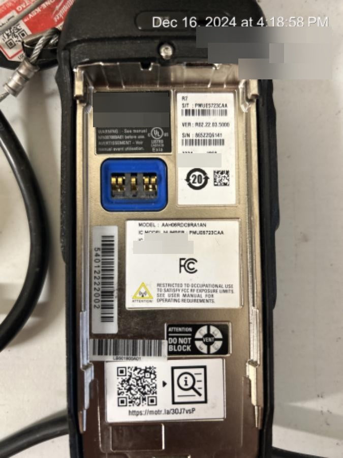 2023 MOTOROLA R7 NON-DISPLAY