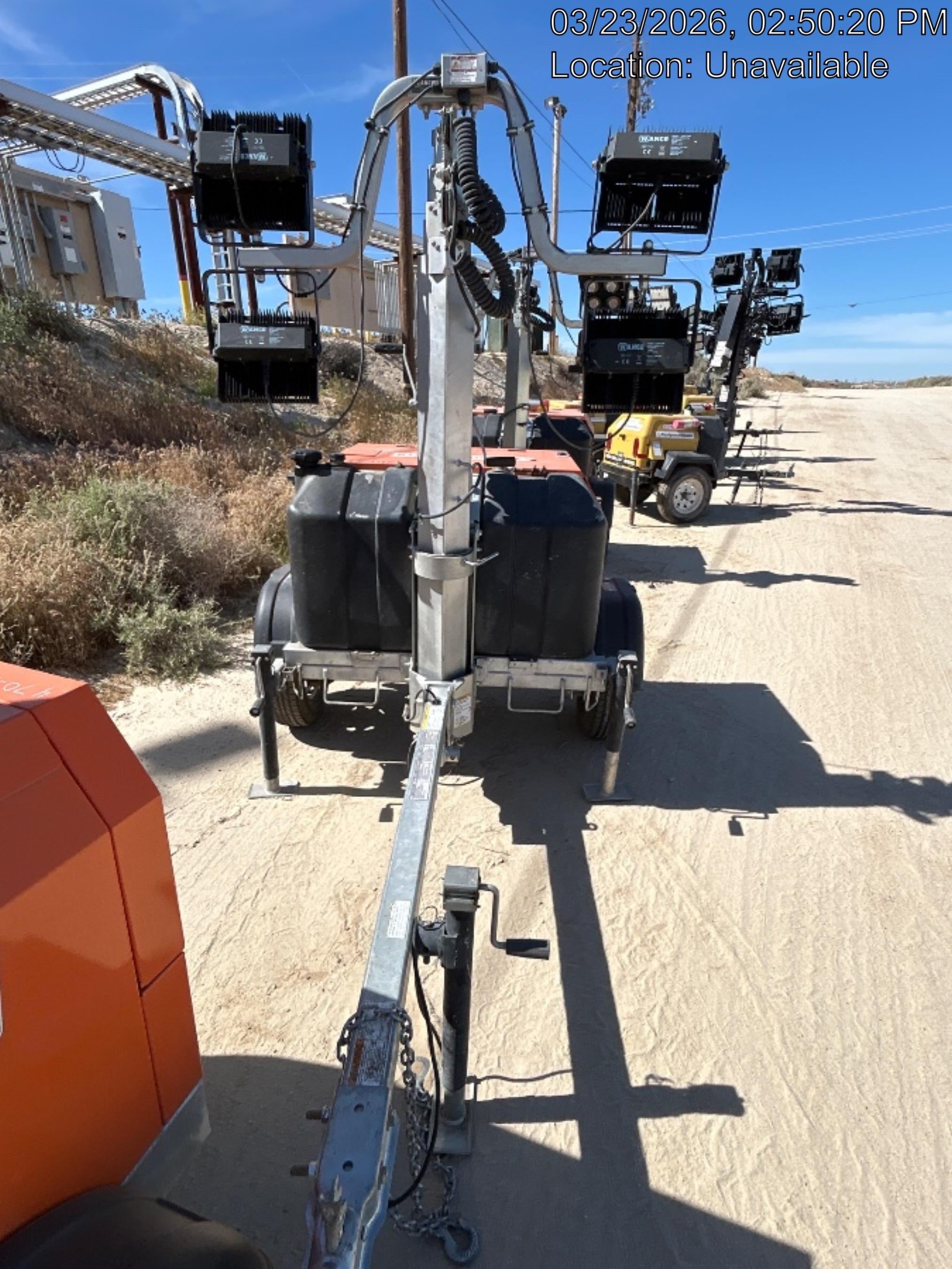 2024 Wanco WLTT-4MM4K Diesel, Deep Sea Controller, Shore Power Plug, Auto Start, (4) 350W LED Floodlights, 4kW Generator, 60 Gal Fuel Tank, 2" Ball, T3