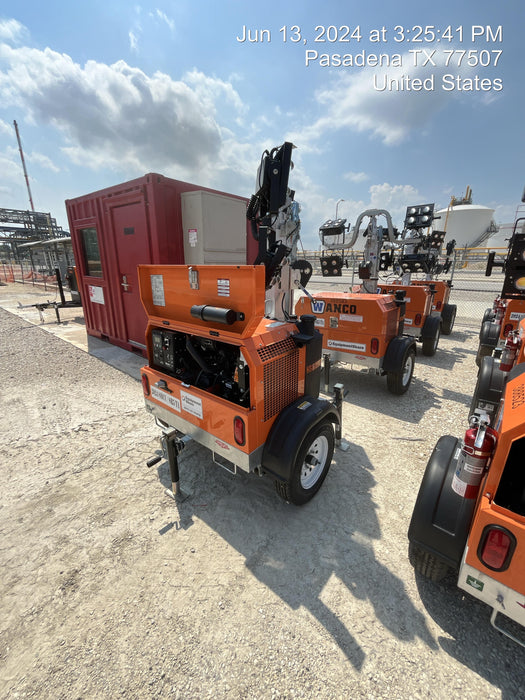 2024 Wanco WLTT-4MM4K Diesel, Deep Sea Controller, Shore Power Plug, Auto Start, (4) 350W LED Floodlights, 4kW Generator, 60 Gal Fuel Tank, 2" Ball, T3