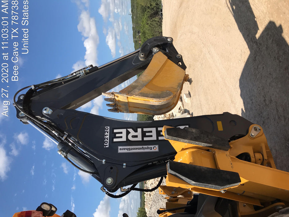 2020 John Deere 310LEP Canopy, 4WD, Standard Stick, Pilot Controls, 2 Way Hydraulics, TAG Manual QC