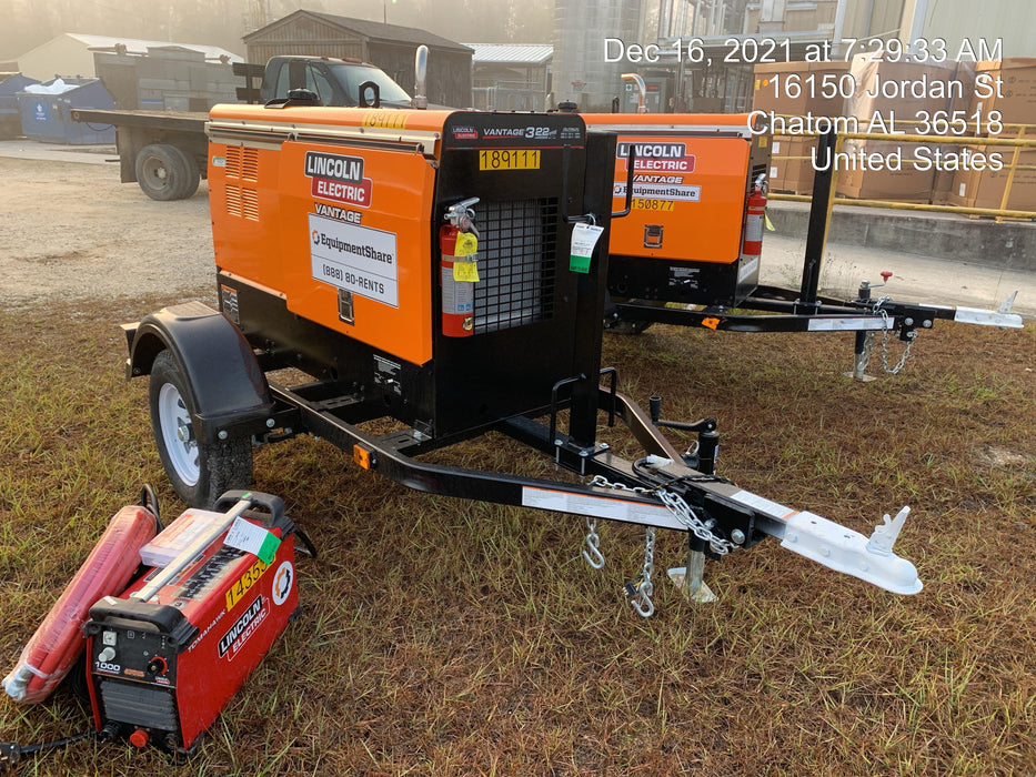 2021 Lincoln Electric Vantage 322 VANTAGE 322 READY-PAK 3