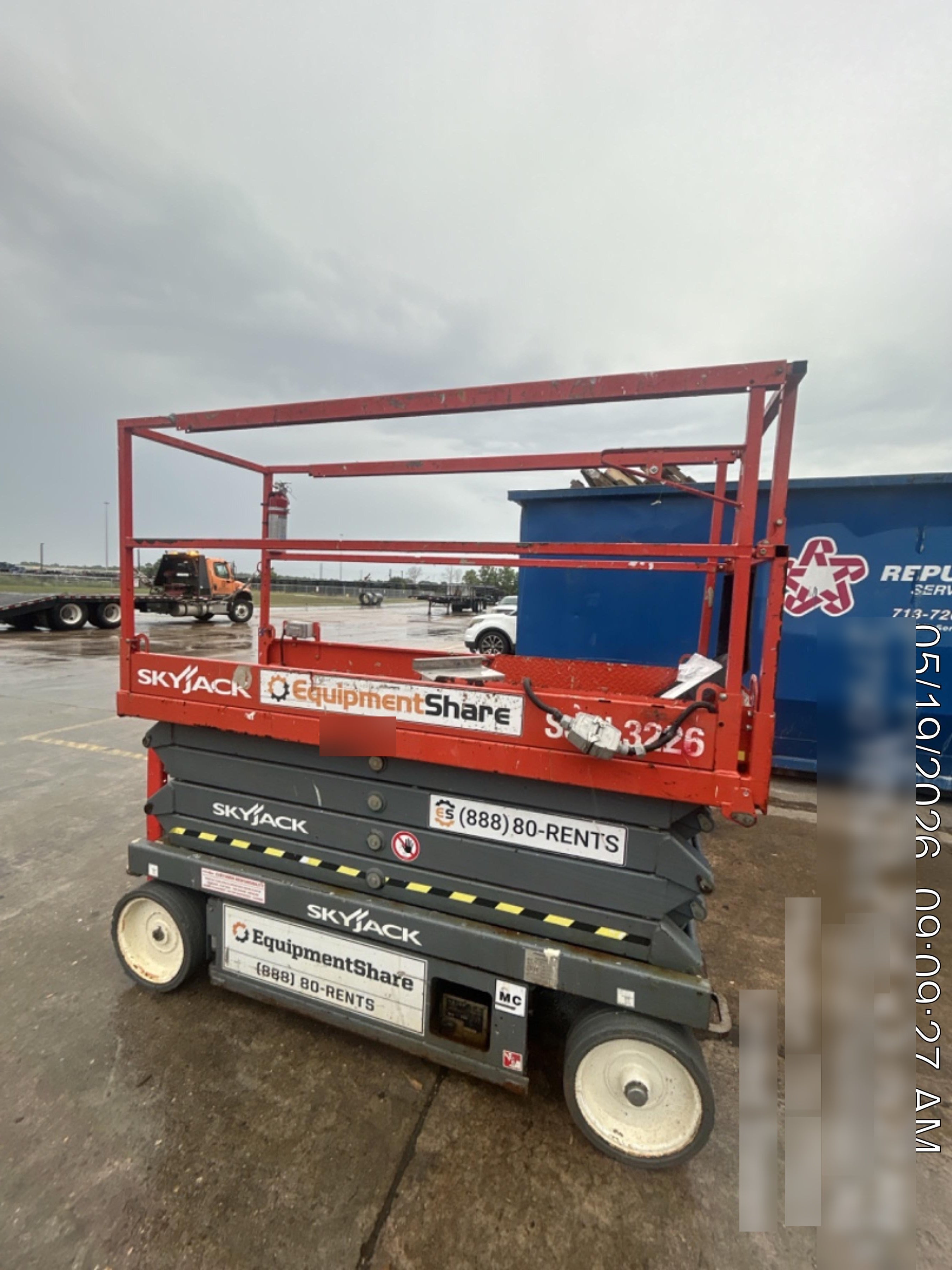 2019 Skyjack SJIII-3226 Skyjack SJIII3226 Standard w/Trojan Batteries
