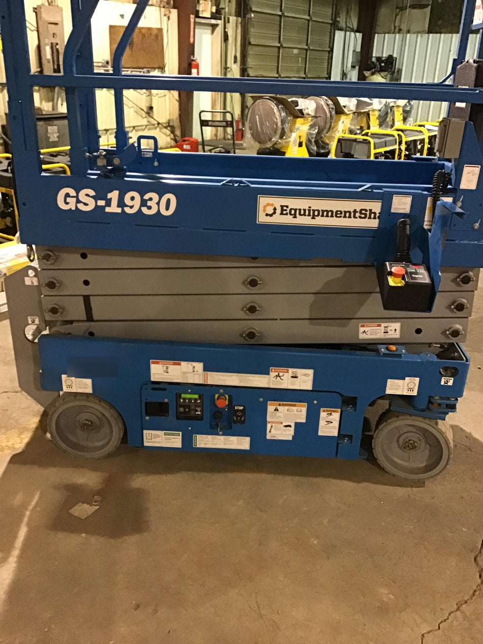 2018 Genie GS-1930 Genie GS-1930 Scissor Lift w/Standard Options