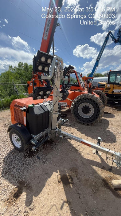 2023 Wanco WLTT-4MM4K Diesel, Deep Sea Controller, Shore Power Plug, Auto Start, (4) 350W LED Floodlights, 4kW Generator, 60 Gal Fuel Tank, 2" Ball, T3