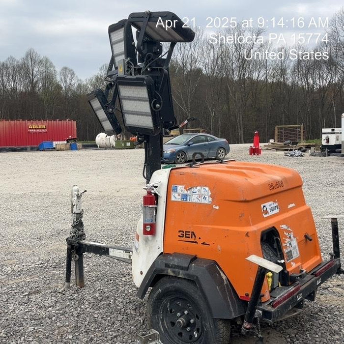 2023 Generac MLT2 Diesel, Flex Switch 120V Input, Powerzone Controller, 
(4) 320W LED Lights, 4kW Generator, 39.9 Gal Fuel Tank, 2" Ball, T3