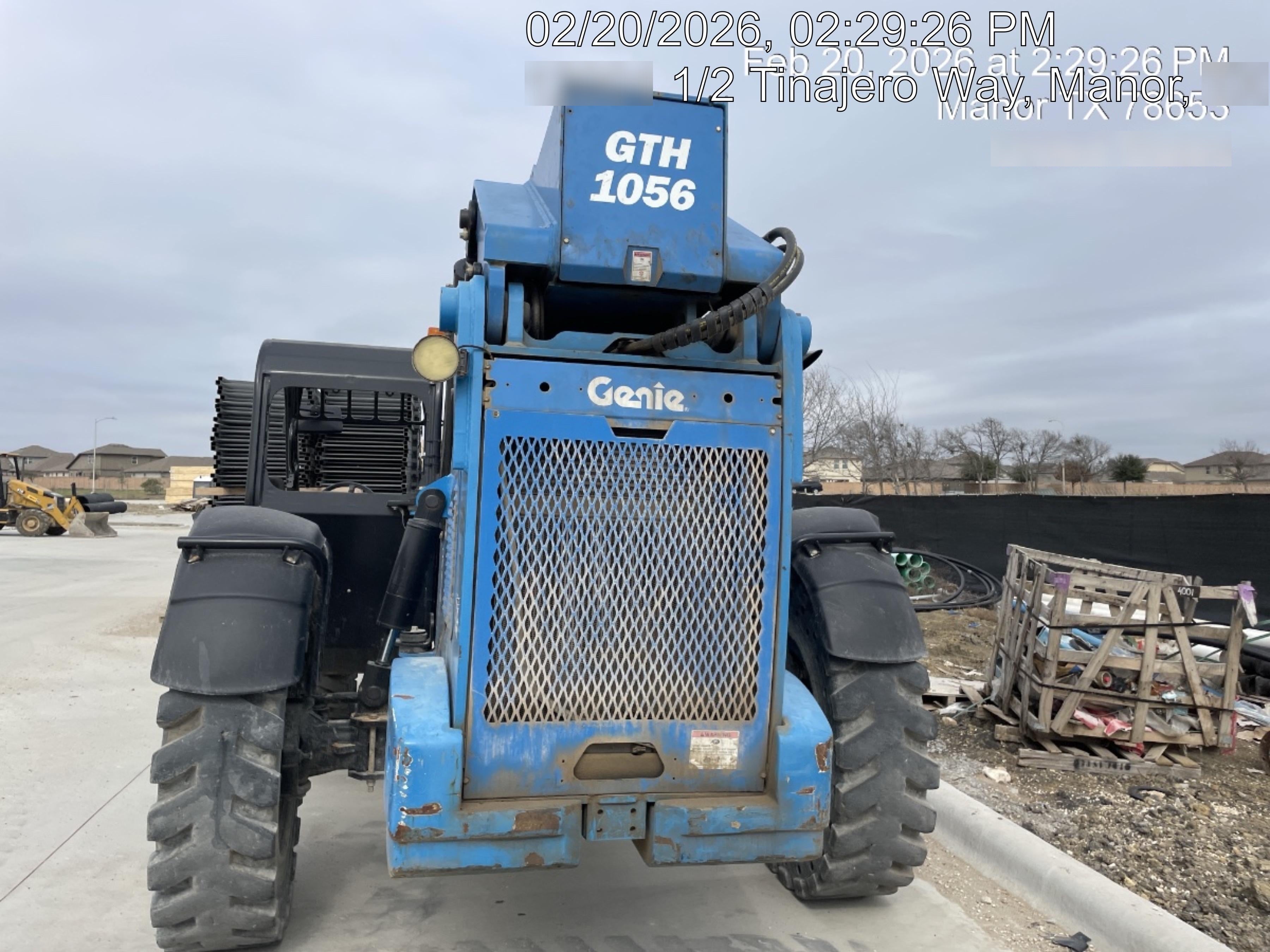 2017 Genie GTH-1056 Genie GTH1056, Solid Tires, 60" carriage, Open ROPS