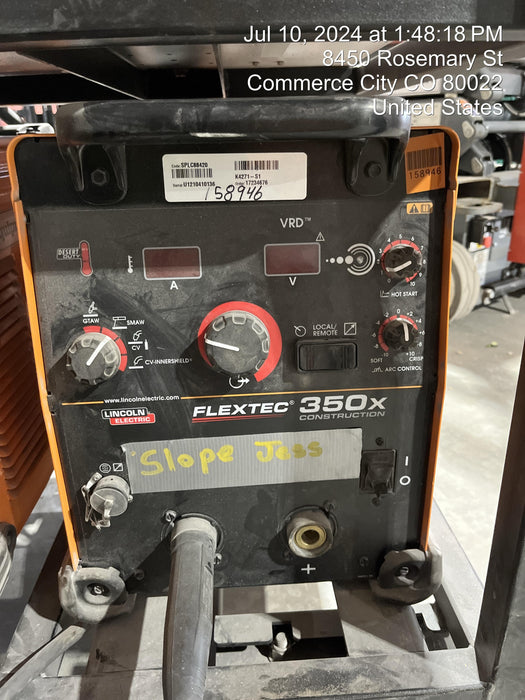 2021 LINCOLN ELECTRIC FLEXTEC 350X