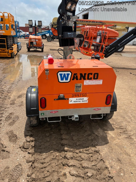 2024 Wanco WLTT-4MM4K Diesel, Deep Sea Controller, Shore Power Plug, Auto Start, (4) 350W LED Floodlights, 4kW Generator, 60 Gal Fuel Tank, 2" Ball, T3