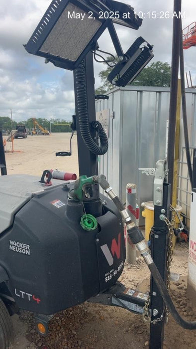 2024 Wacker Neuson LTT4 Diesel, Kohler KDW702, Deep Sea Controller, Auto Start, LED 320W, Bypass Outlet, T3