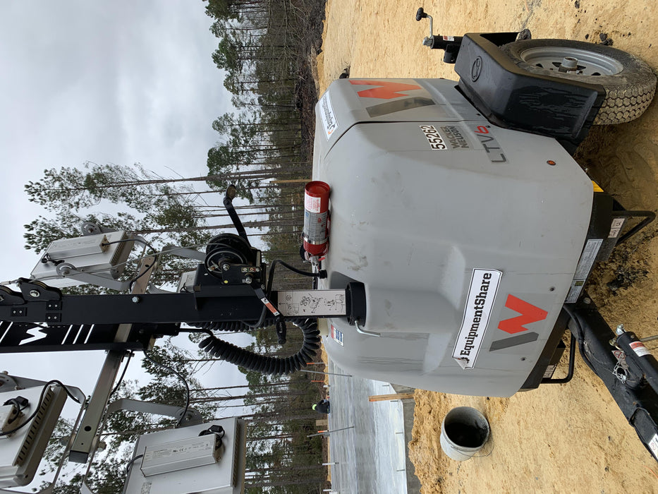 2019 Wacker Neuson LTV6K-LED Standard LED Towable Light Tower w/None