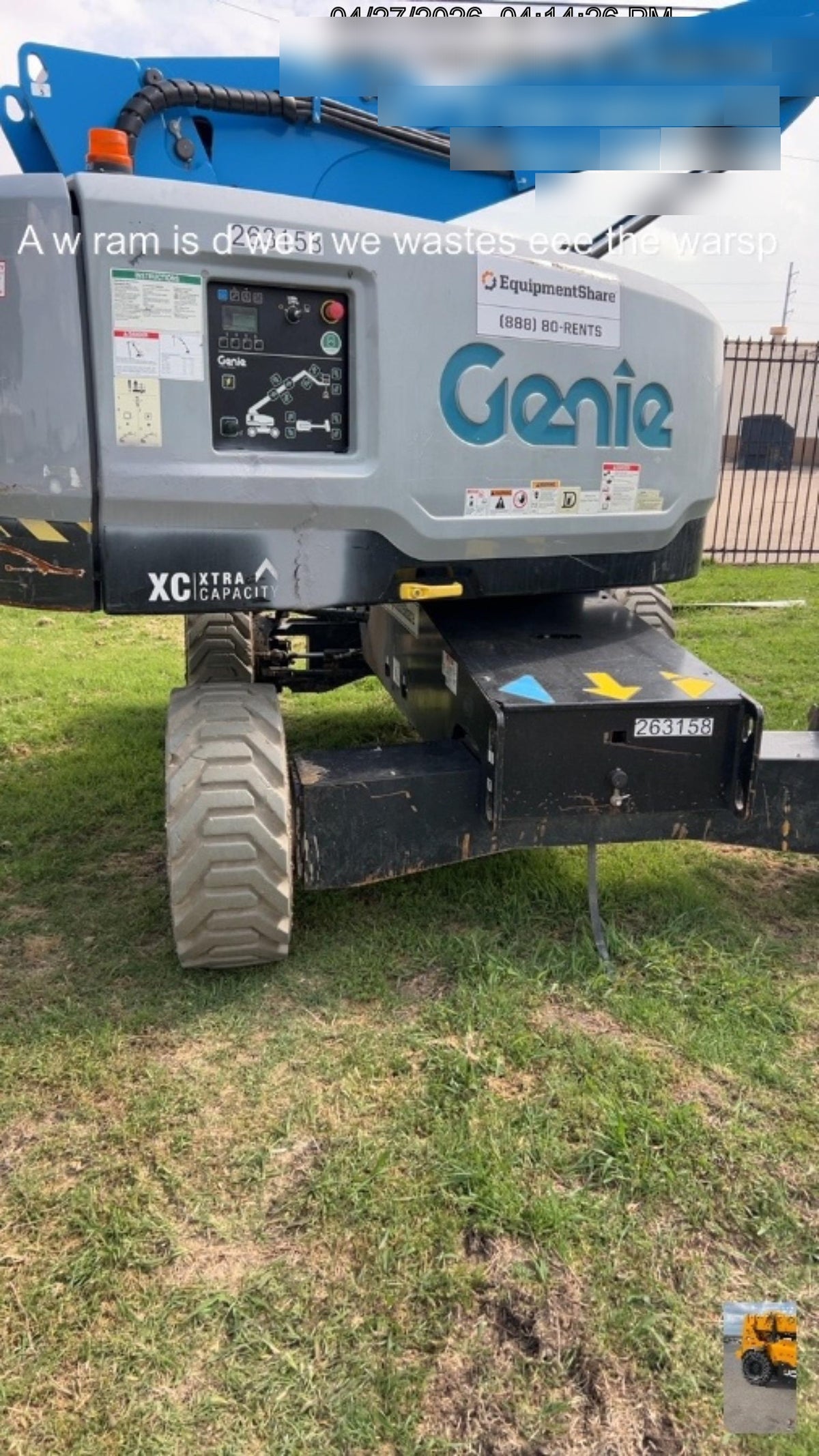2022 GENIE S-45 XC