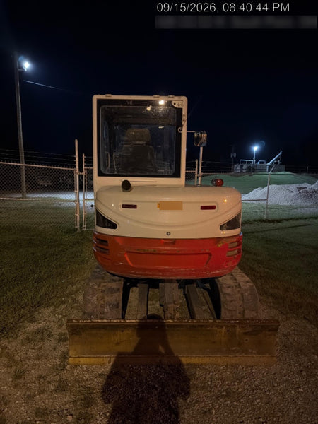 2022 Takeuchi TB250-2C Cab/Heat/Air, Rubber Tracks, Manual QC