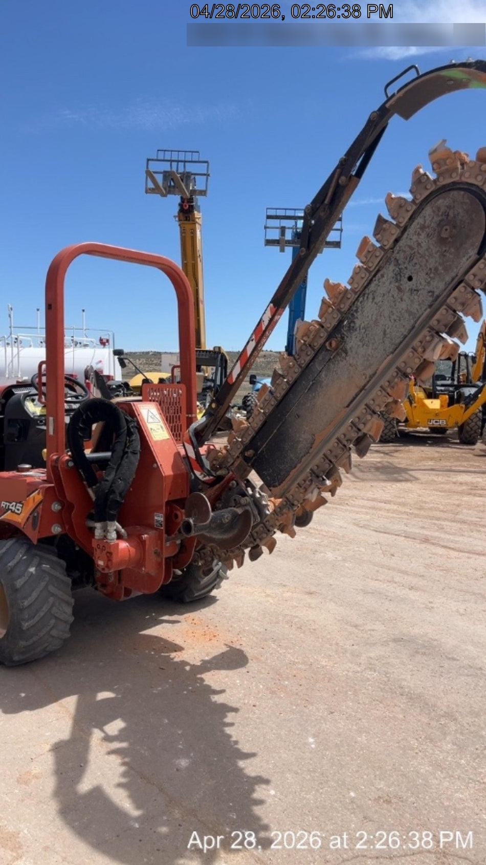 2019 DITCH WITCH RT45A