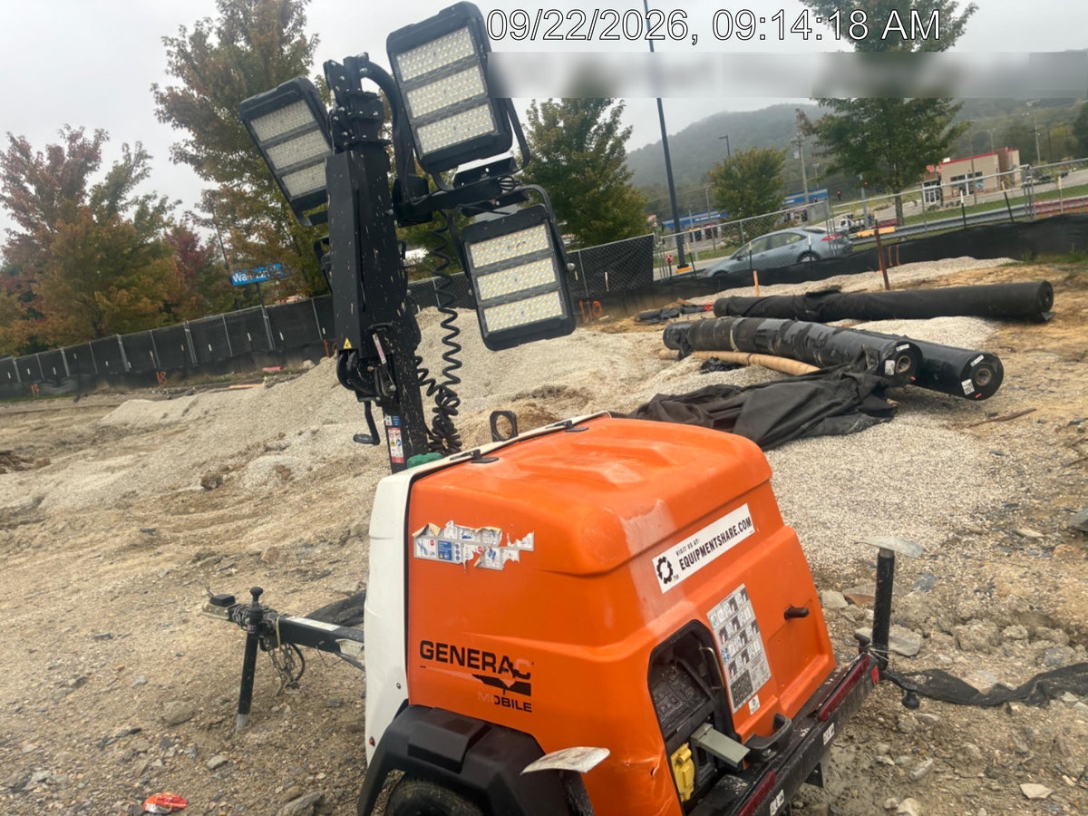 2023 Generac MLT2 Diesel, Flex Switch 120V Input, Powerzone Controller, (4) 320W LED Lights, 4kW Generator, 39.9 Gal Fuel Tank, 2" Ball, T3