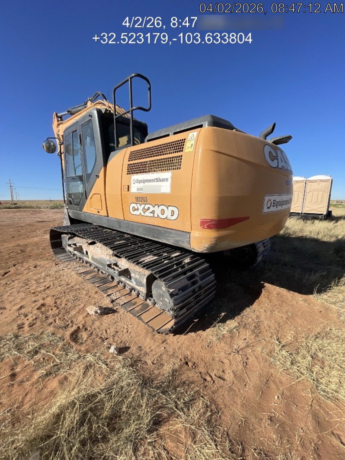 2021 CASE CX210D