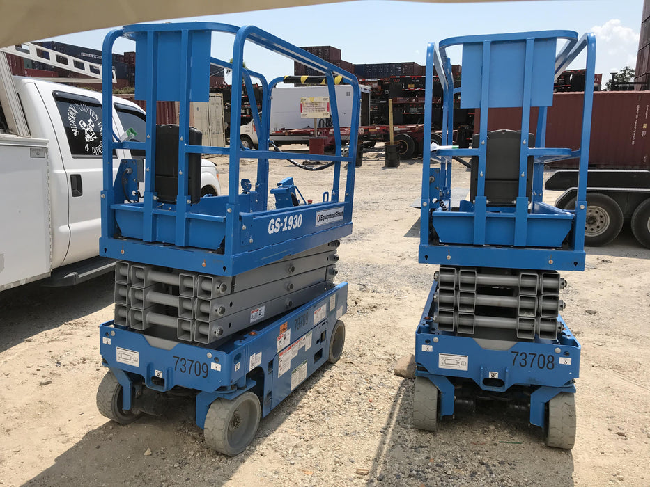 2020 Genie GS-1930 Fixed rails with chain entry gate - Pre A92.20