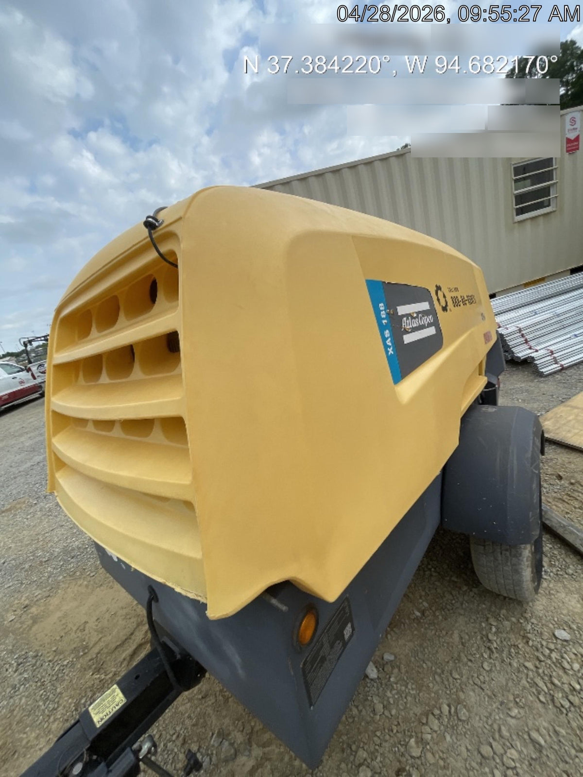 2022 ATLAS COPCO XAS188 CWK