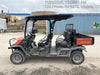 2022 Kubota RTV-X1140W-H Plastic Canopy, Windshield Acrylic Clear, LED Strobe Light, Wire Harness Kit, Back up Alarm