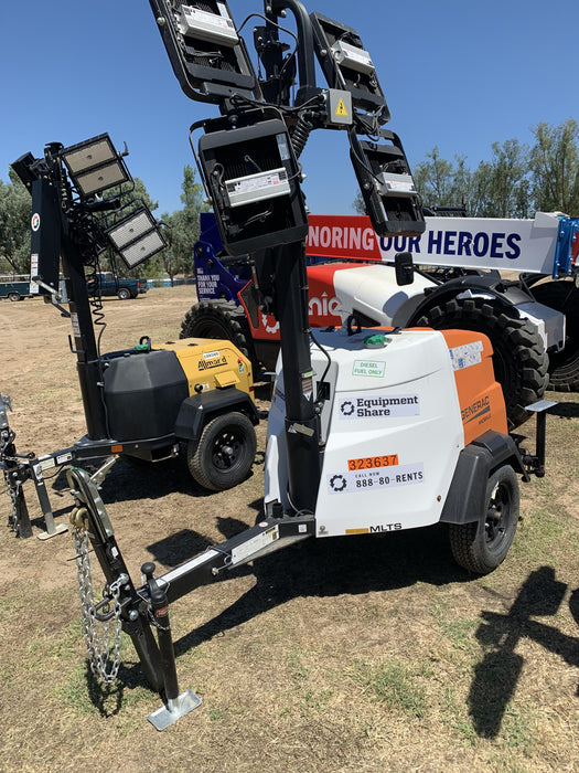 2023 Generac MLT2 Diesel, Flex Switch 120V Input, Powerzone Controller, (4) 320W LED Lights, 4kW Generator, 39.9 Gal Fuel Tank, 2" Ball, T3