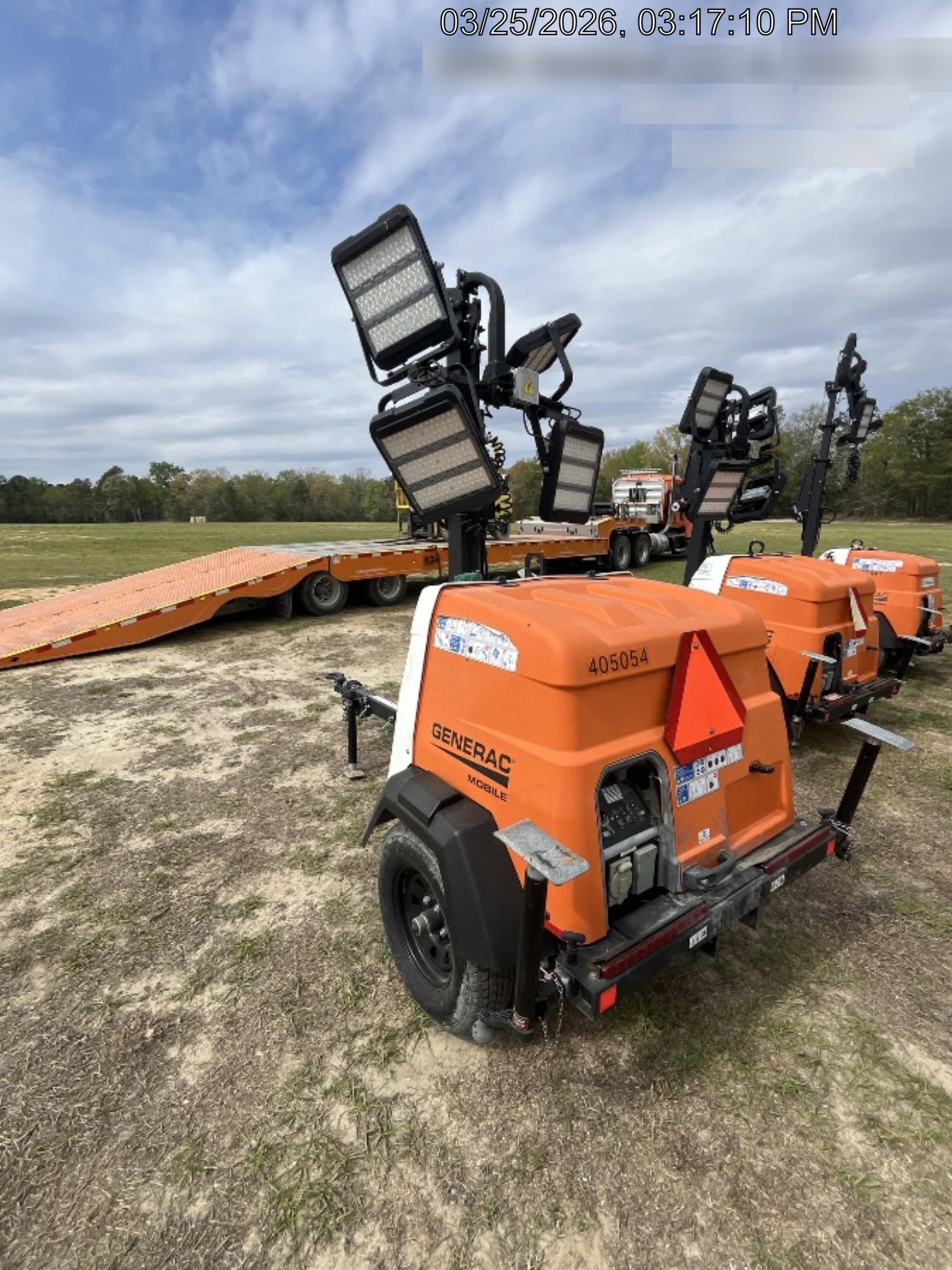 2024 Generac MLT6SKDS-STD4 ELEC WINCH Diesel, Electric Winch Mast, Powerzone Controller, (4) 320W LED Lights, 4kW Generator, 39.9 Gal Fuel Tank, 2" Ball, T3