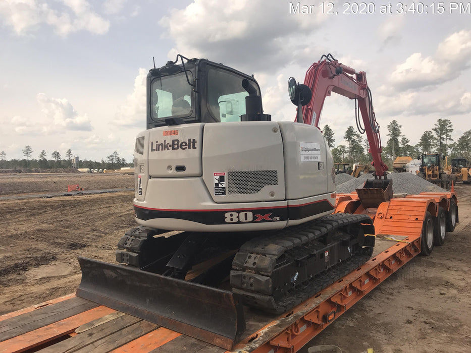 2020 Link-Belt 80X3EX EXC, 7'2" ARM, 17.7" RT, MFH(PJ)