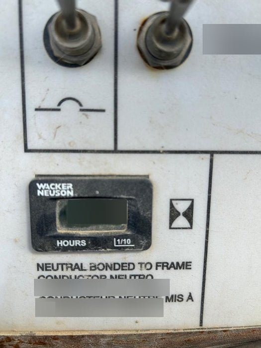 2018 Wacker Neuson LTV6L-MH Wacker Neuson LTV6L Mobile Light Tower w/Fuel Level Sensor Installed