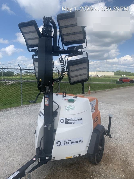 2023 Generac MLT2 Diesel, Flex Switch 120V Input, Powerzone Controller, (4) 320W LED Lights, 4kW Generator, 39.9 Gal Fuel Tank, 2" Ball, T3