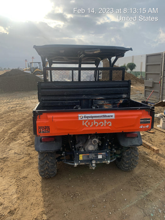 2022 Kubota RTV-X1140W-H Plastic Canopy, Windshield Acrylic Clear, LED Strobe Light, Wire Harness Kit, Back up Alarm
