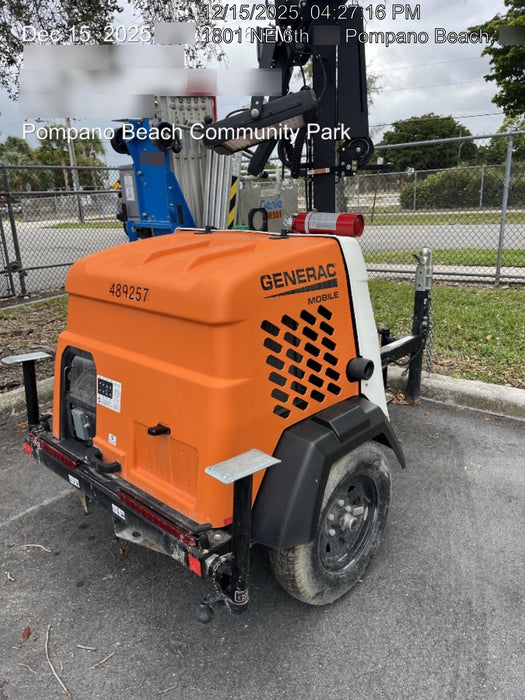 2025 Generac MLTS-4 Diesel, Mitsubishi L2E, 7.1 hp @1800 rpm, Flex Switch 120V Input, Powerzone Controller, (4) 320W LED Lights, 4kW Generator, 39.9 Gal Fuel Tank, 2" Ball, T3, ES Decals