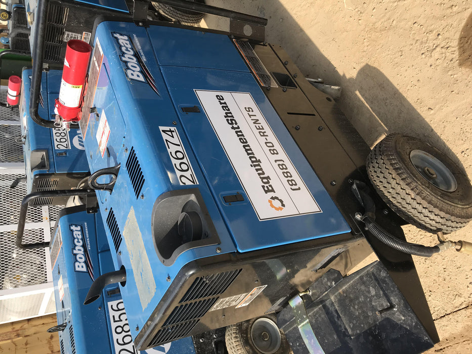 2019 Miller Electric BOBCAT 250 LP/Propane, Running Gear, Tank Bracket, Hose