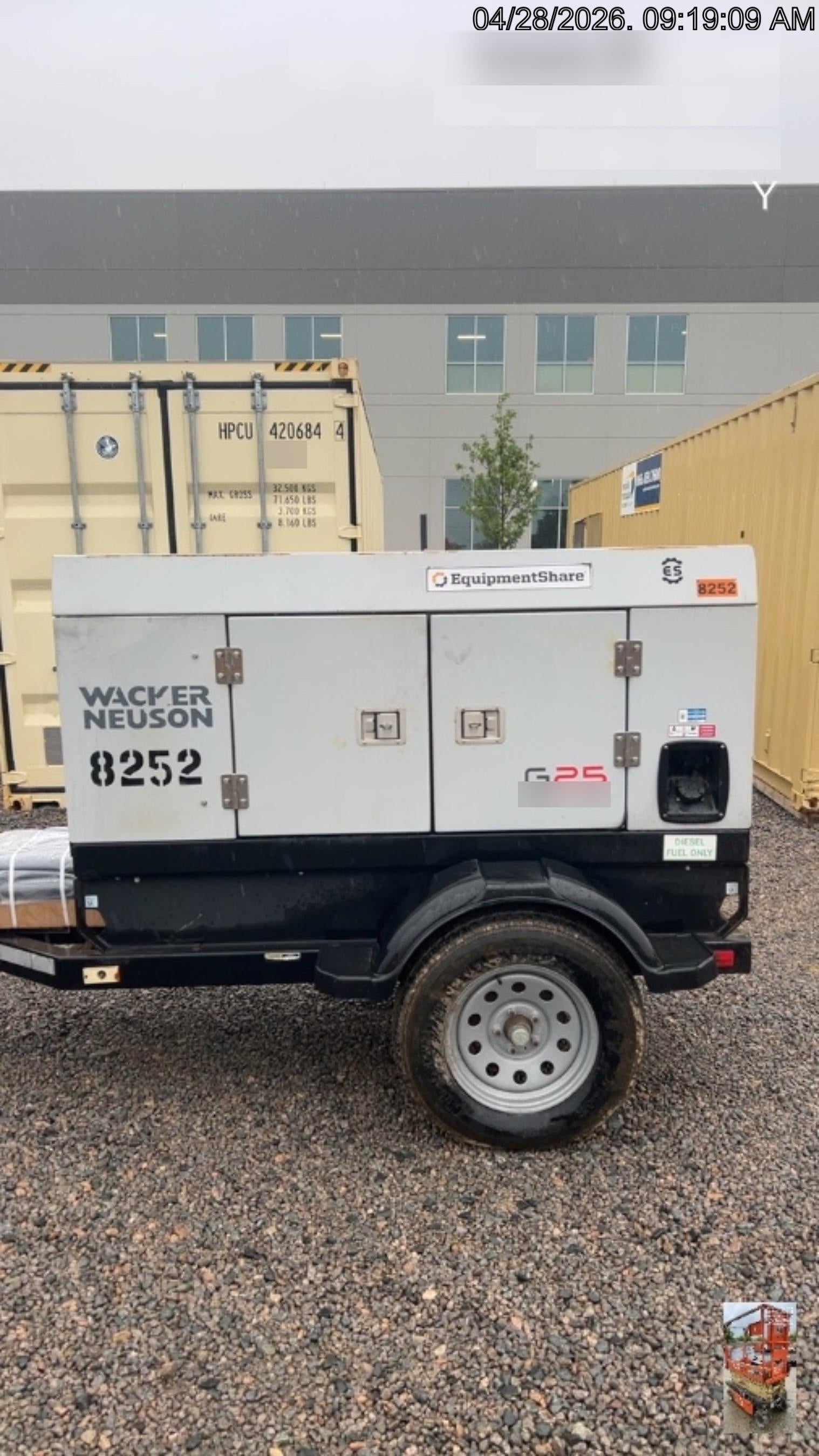 2018 WACKER NEUSON G25
