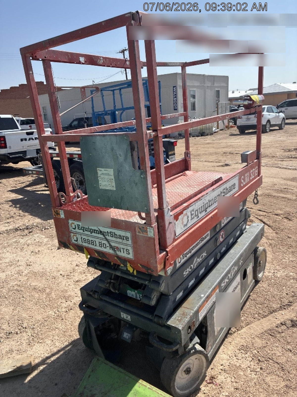 2019 Skyjack SJIII-3219 Skyjack SJIII3219 Standard w/Trojan Batteries