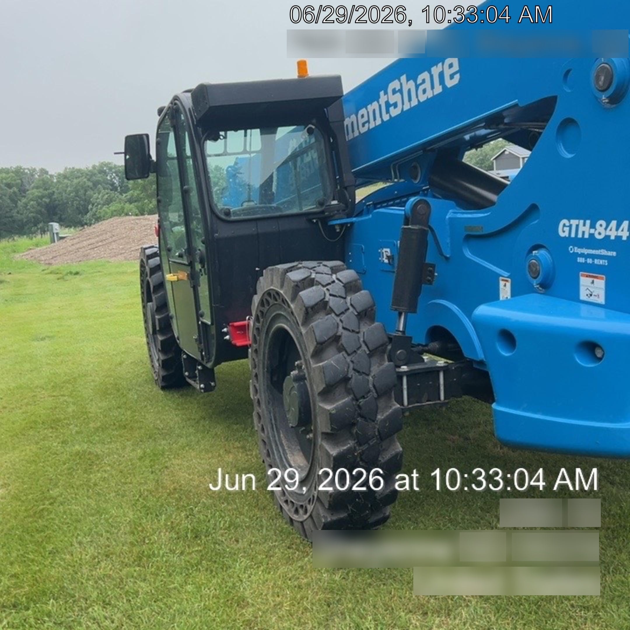 2024 Genie GTH-844 74Hp Dsl, Cab/Heat/Air, Sld Tires, LED WL, Bcn, L Hook, T3 + Access Control