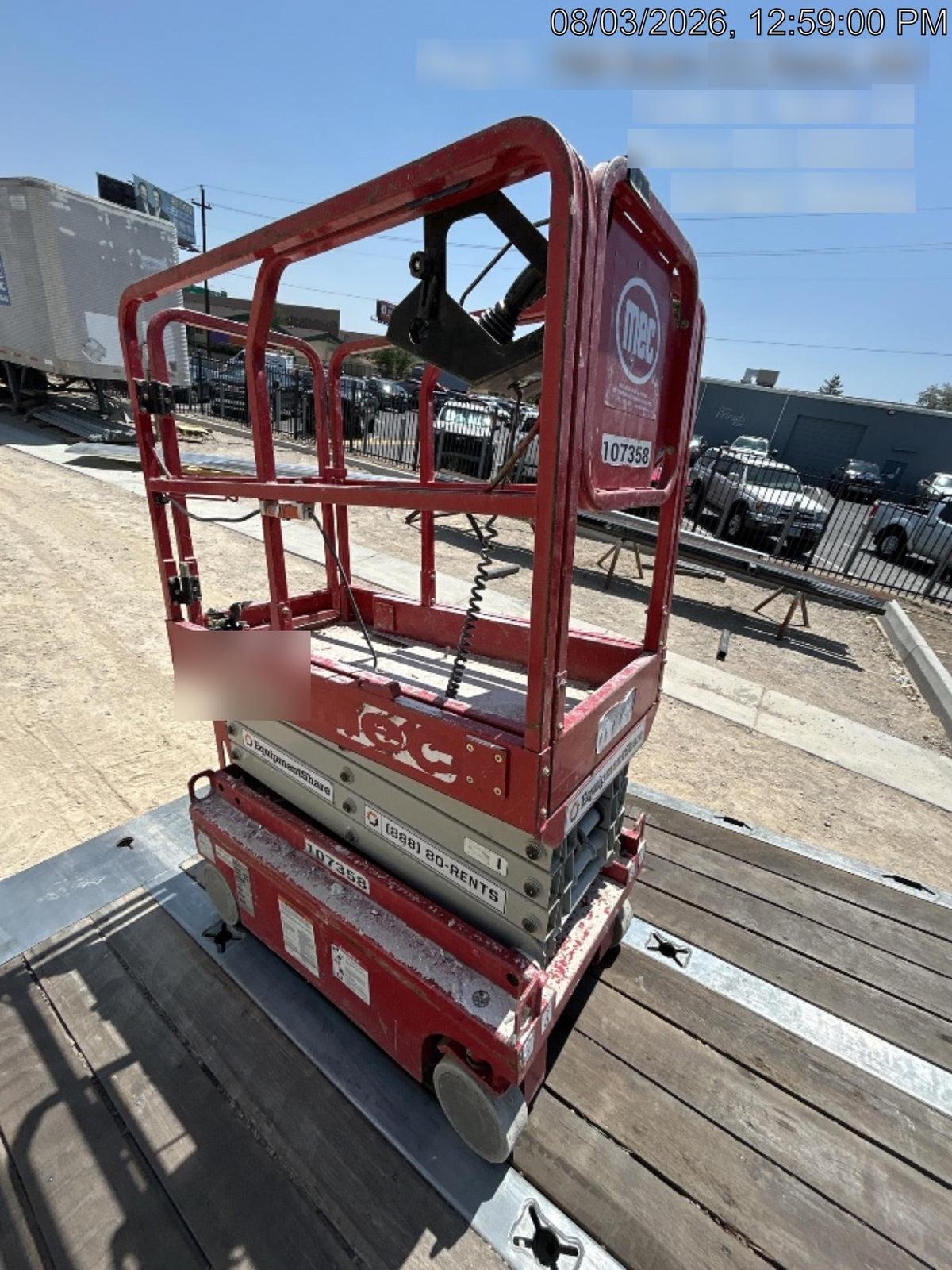 2020 MEC 1330SE Solid NM Tires, Steel Swing out Doors, LCS, Beacon, 900W Inverter